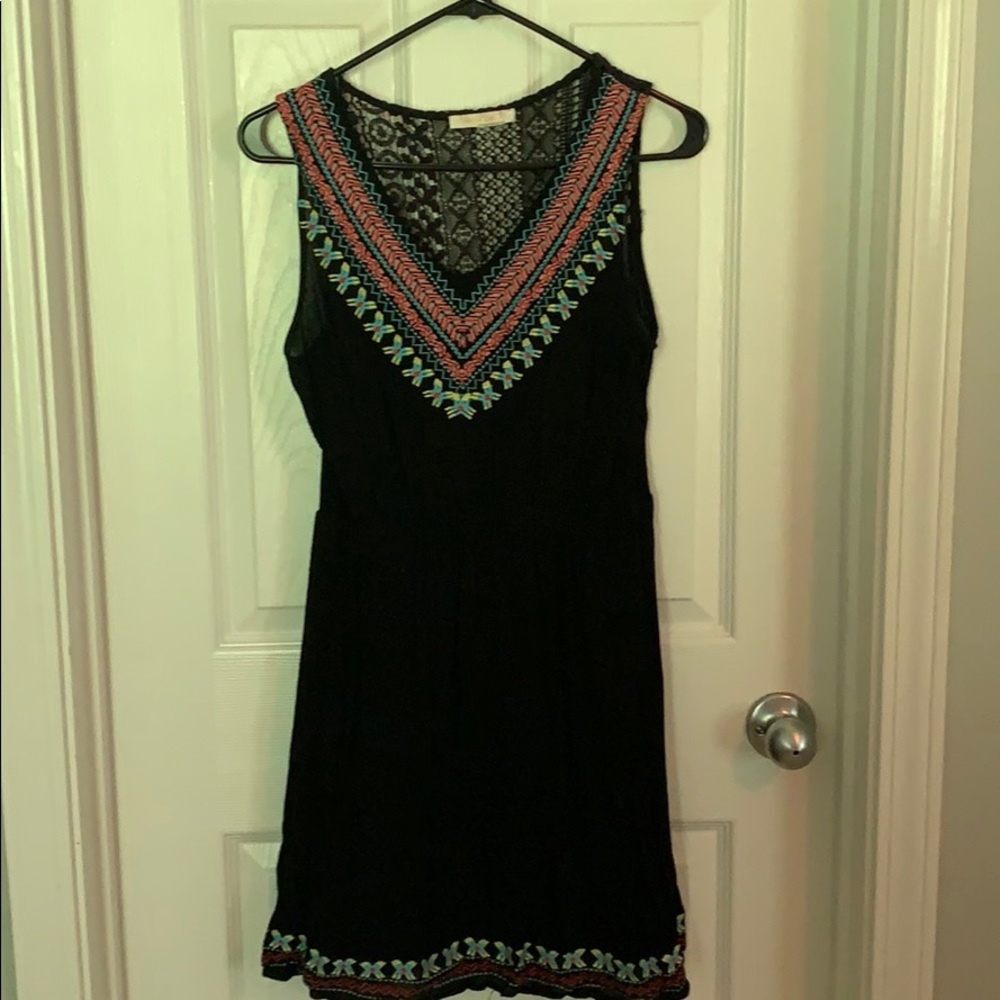 Short black dress